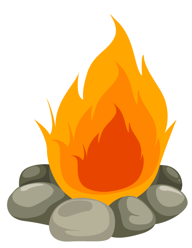 collection of drawing. Clipart fire holi
