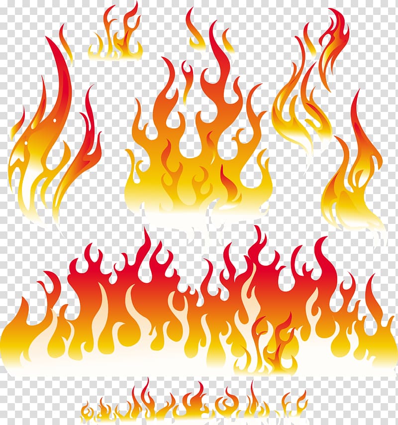flames clipart illustration