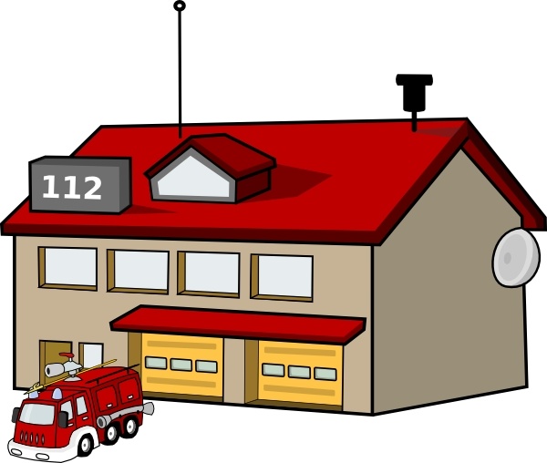 clipart fire office
