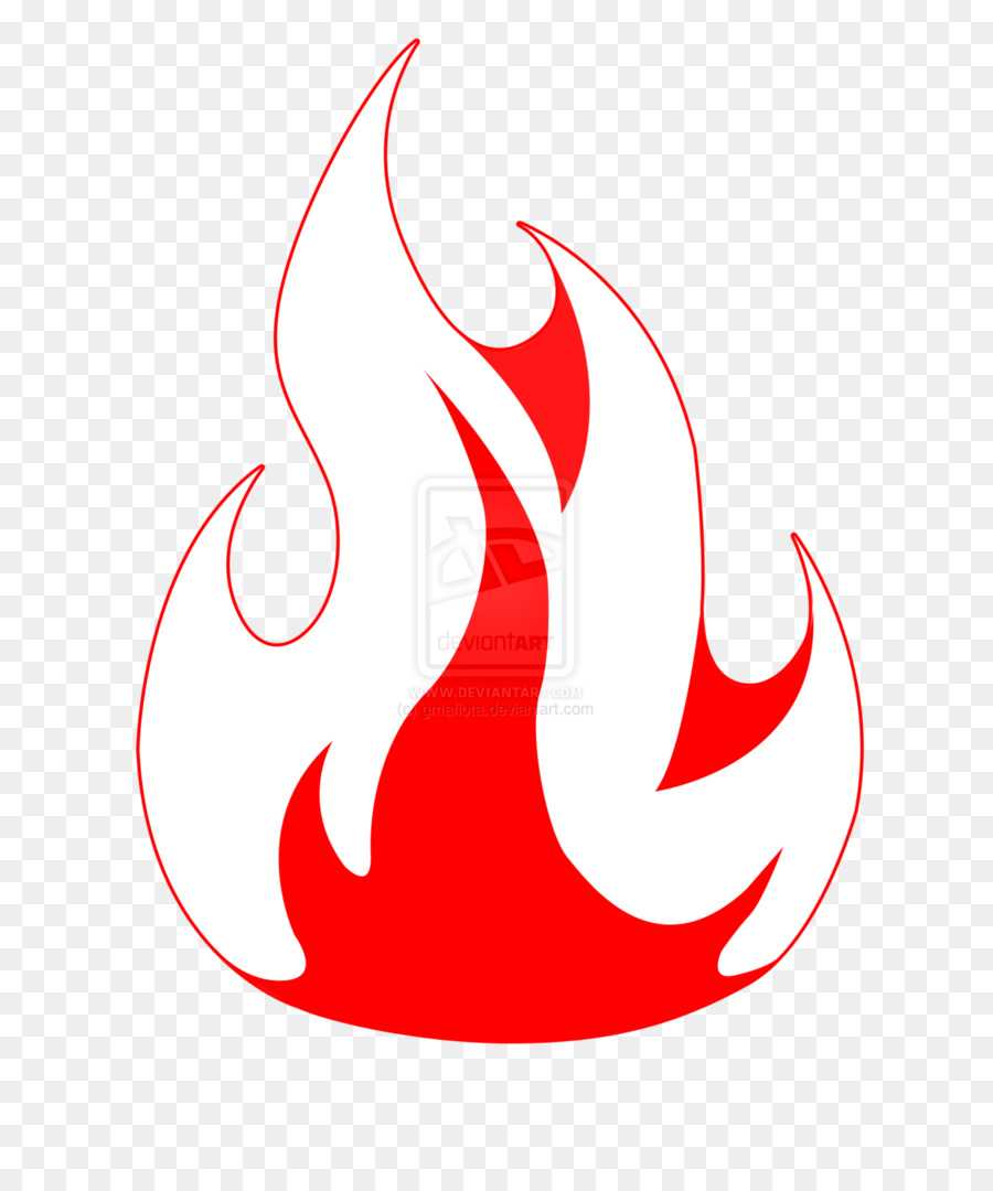 clipart fire red