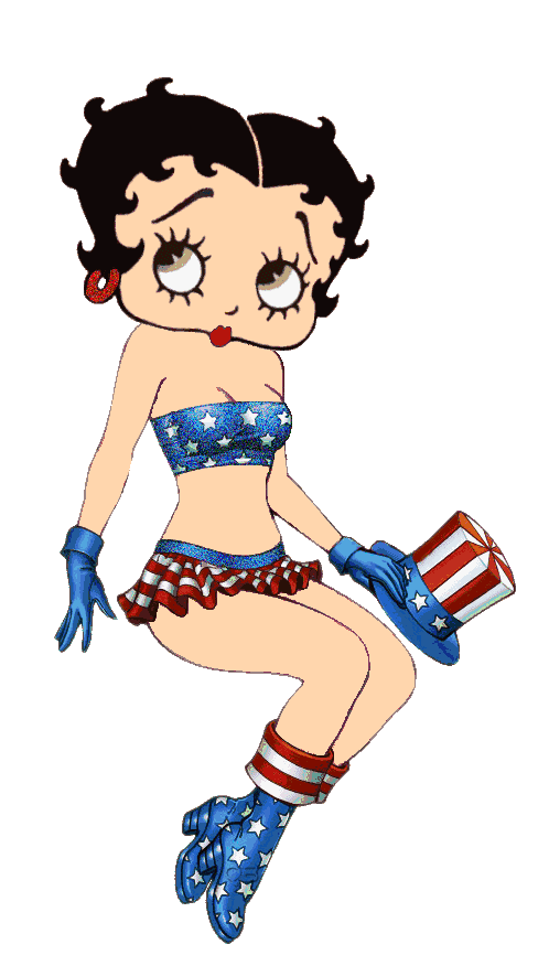Flag clipart animated. Betty boop gif of