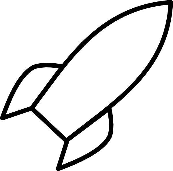 Universe clipart simple rocket. Www clker com cliparts