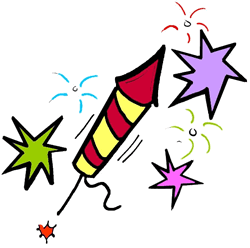 Fireworks for wikiclipart . Firework clipart christmas