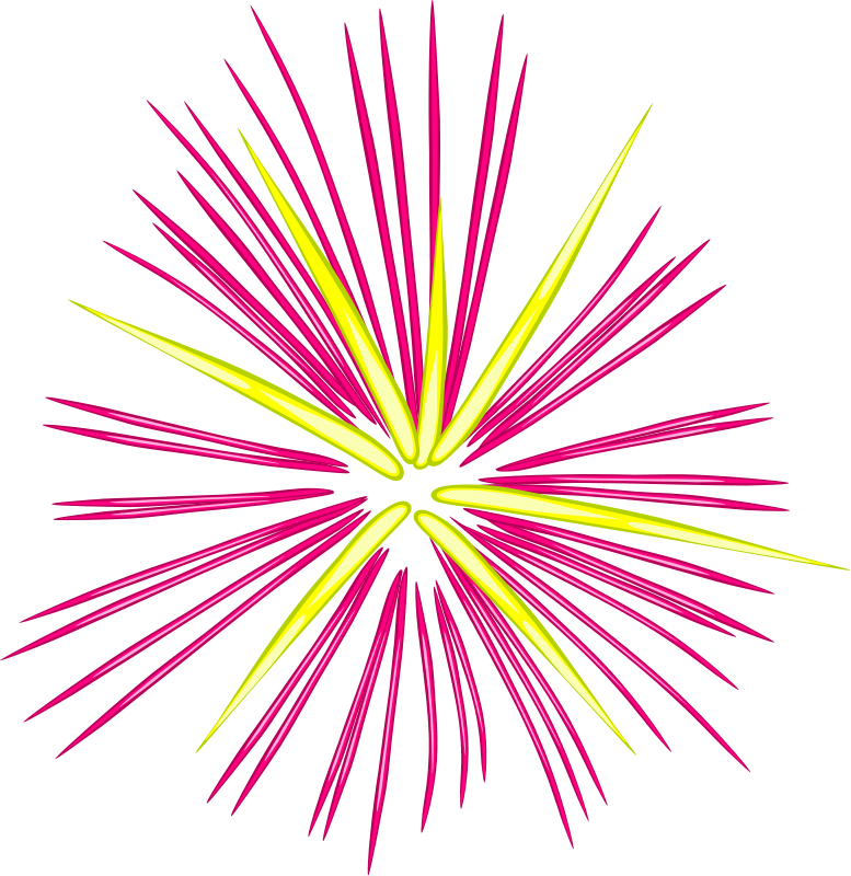 clipart fireworks clear background