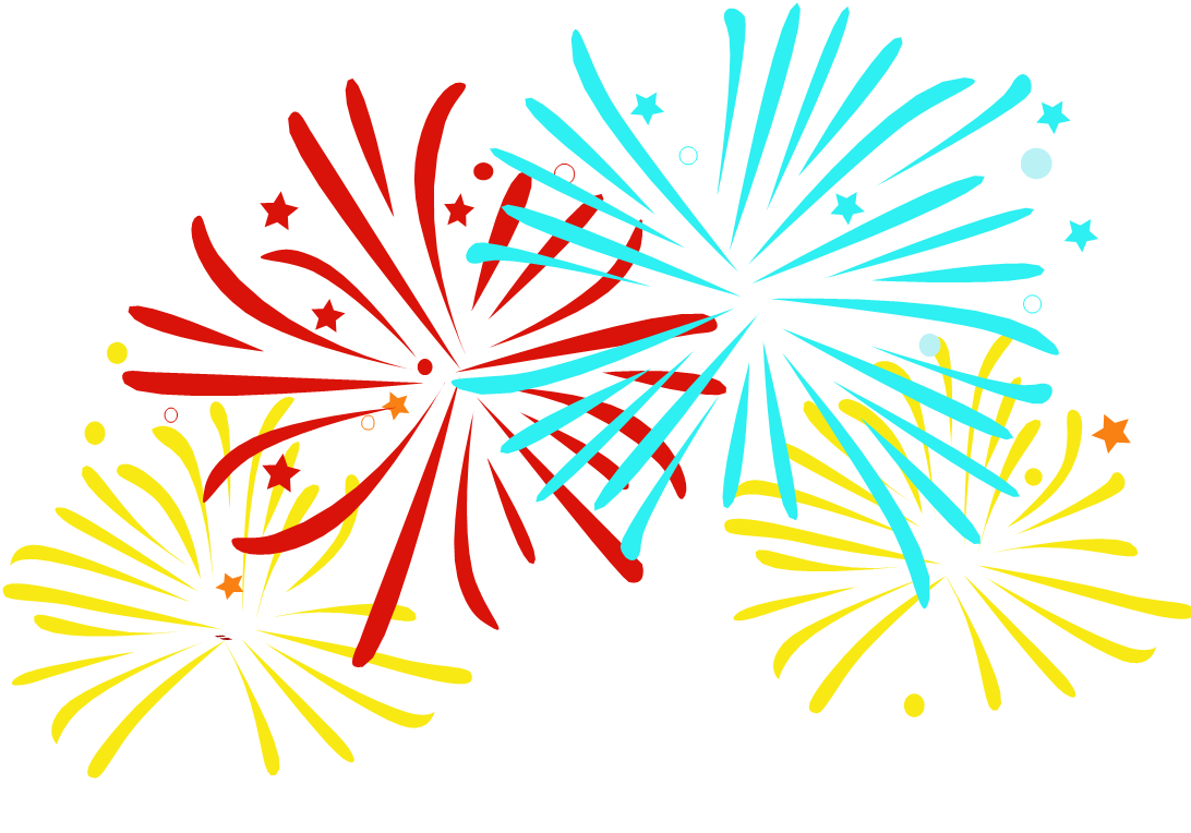 Download Free Clipart Fireworks Transparent Background Images