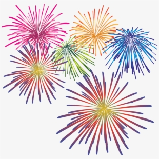 clipart fireworks family event