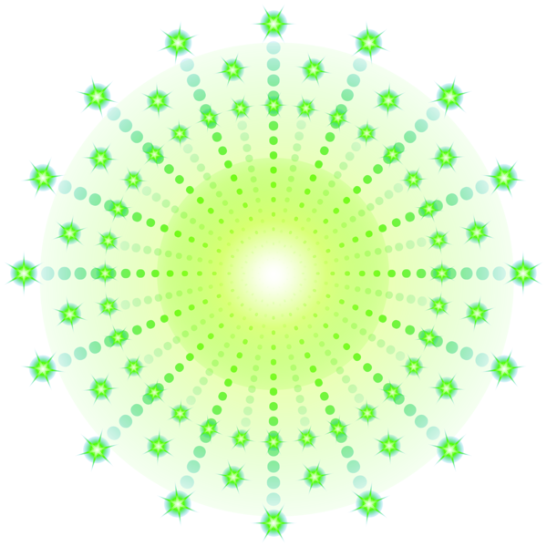 clipart fireworks green