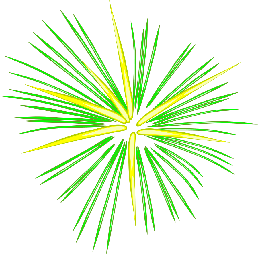 fireworks clipart easy