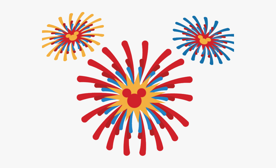 firework clipart mickey mouse