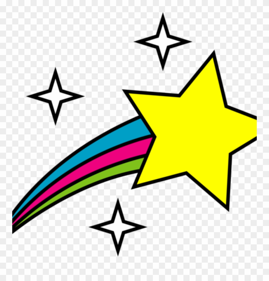 clipart fireworks shooting star