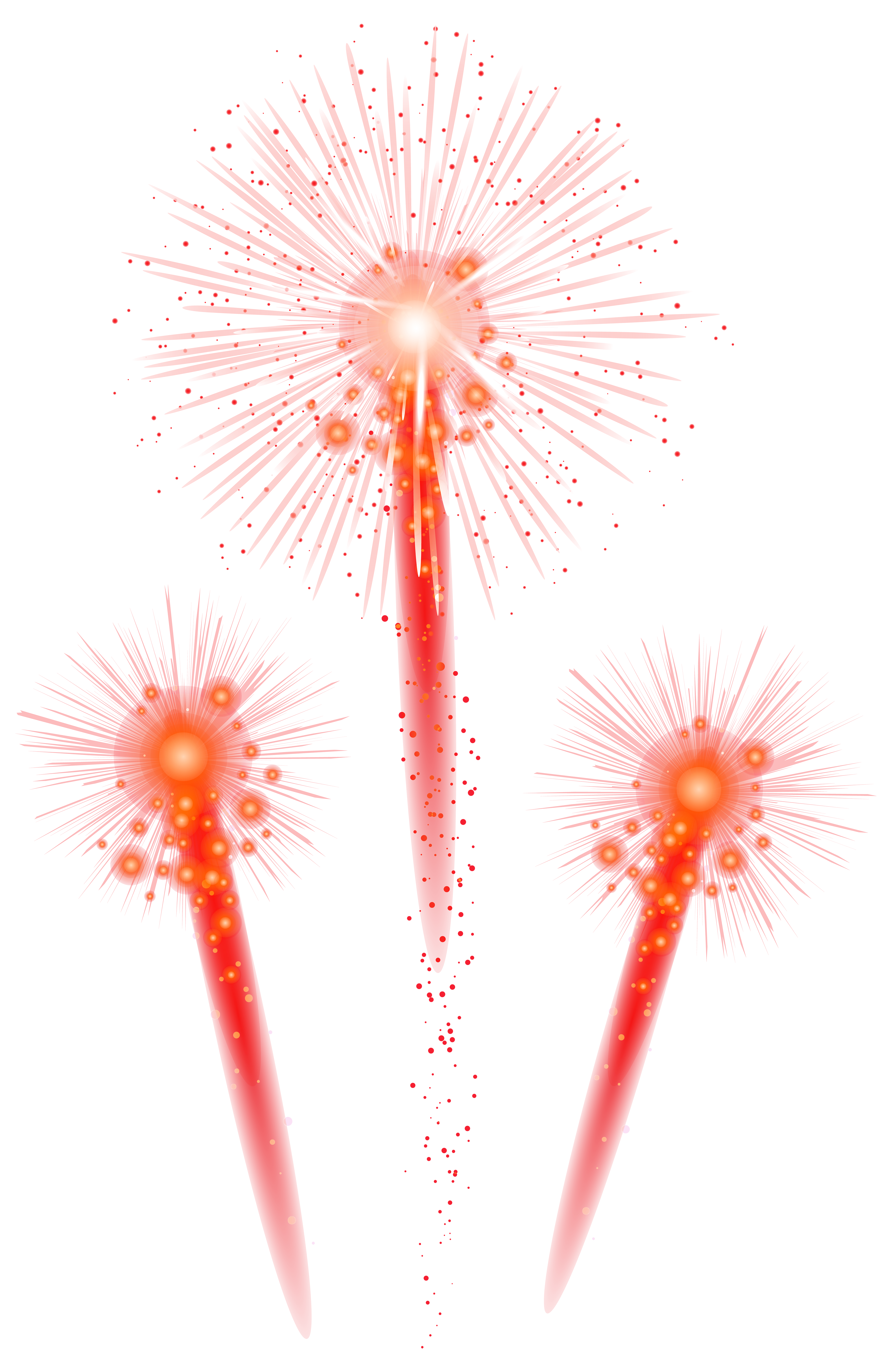 clipart fireworks silhouette