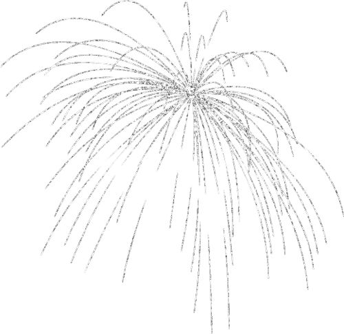 Clipart fireworks silver. Free png download clip