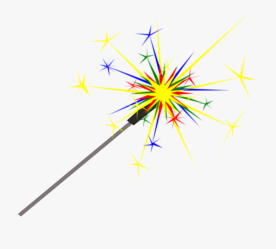 fireworks clipart sparkler