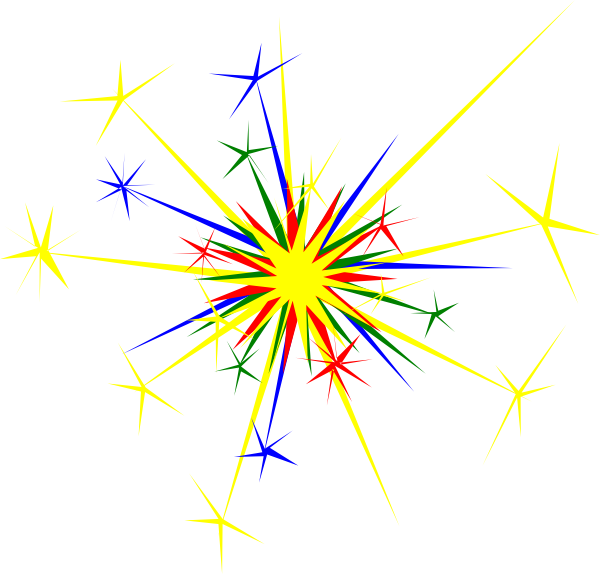 fireworks clipart animated