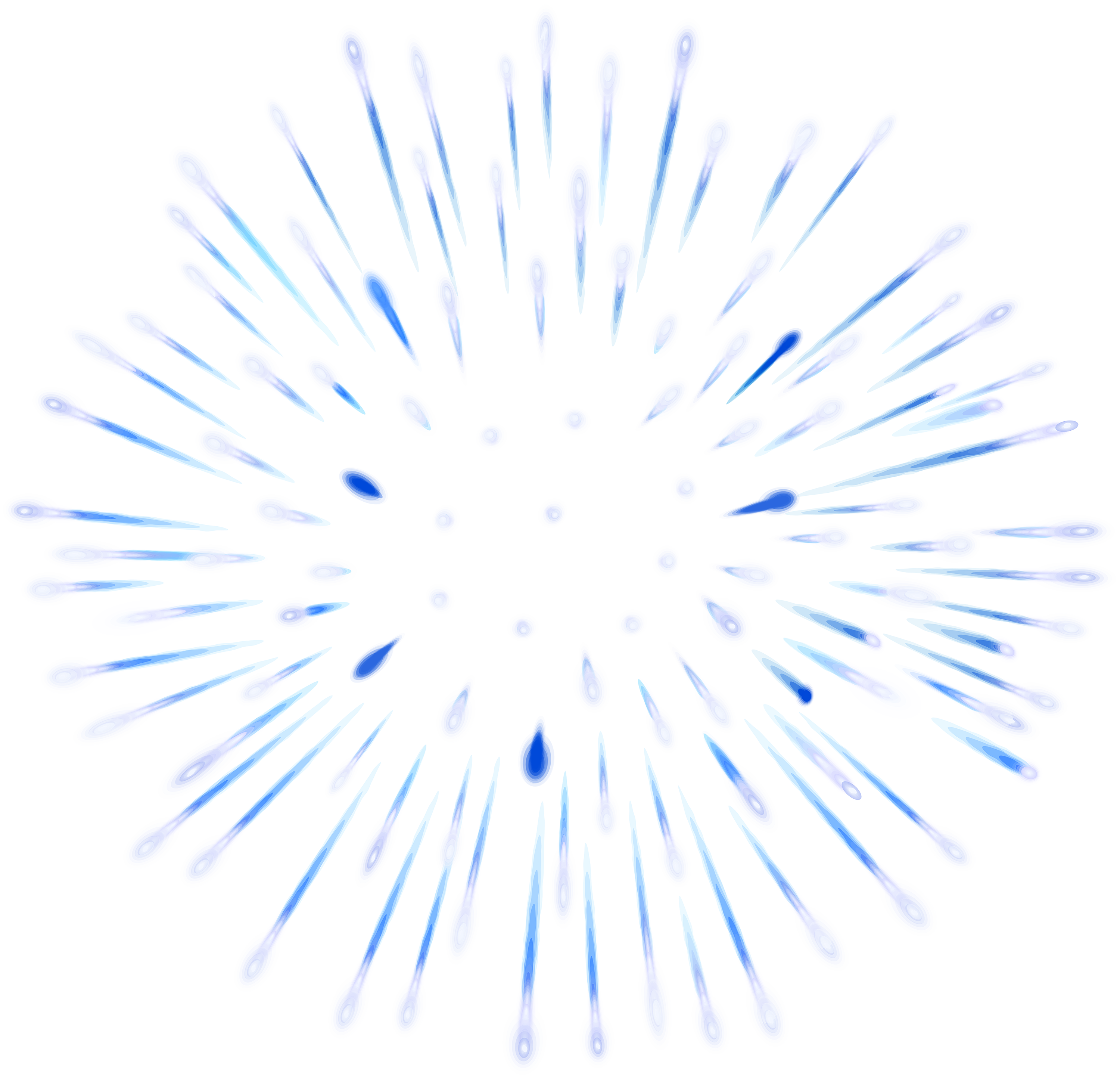 Blue transparent clip art. White clipart firework