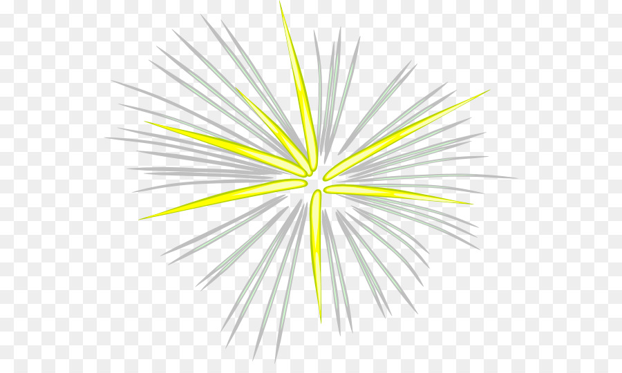 clipart fireworks yellow