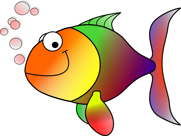 goldfish clipart fish swim