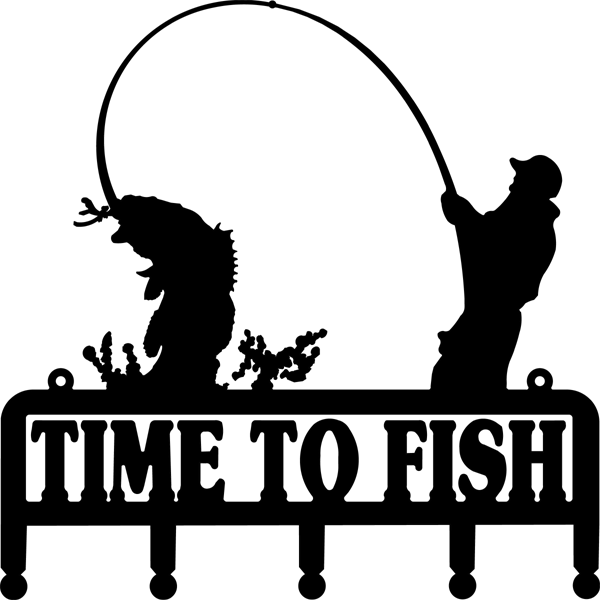 Bass fish clip art. Fishing clipart fisher