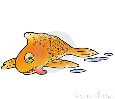 clipart fish dead