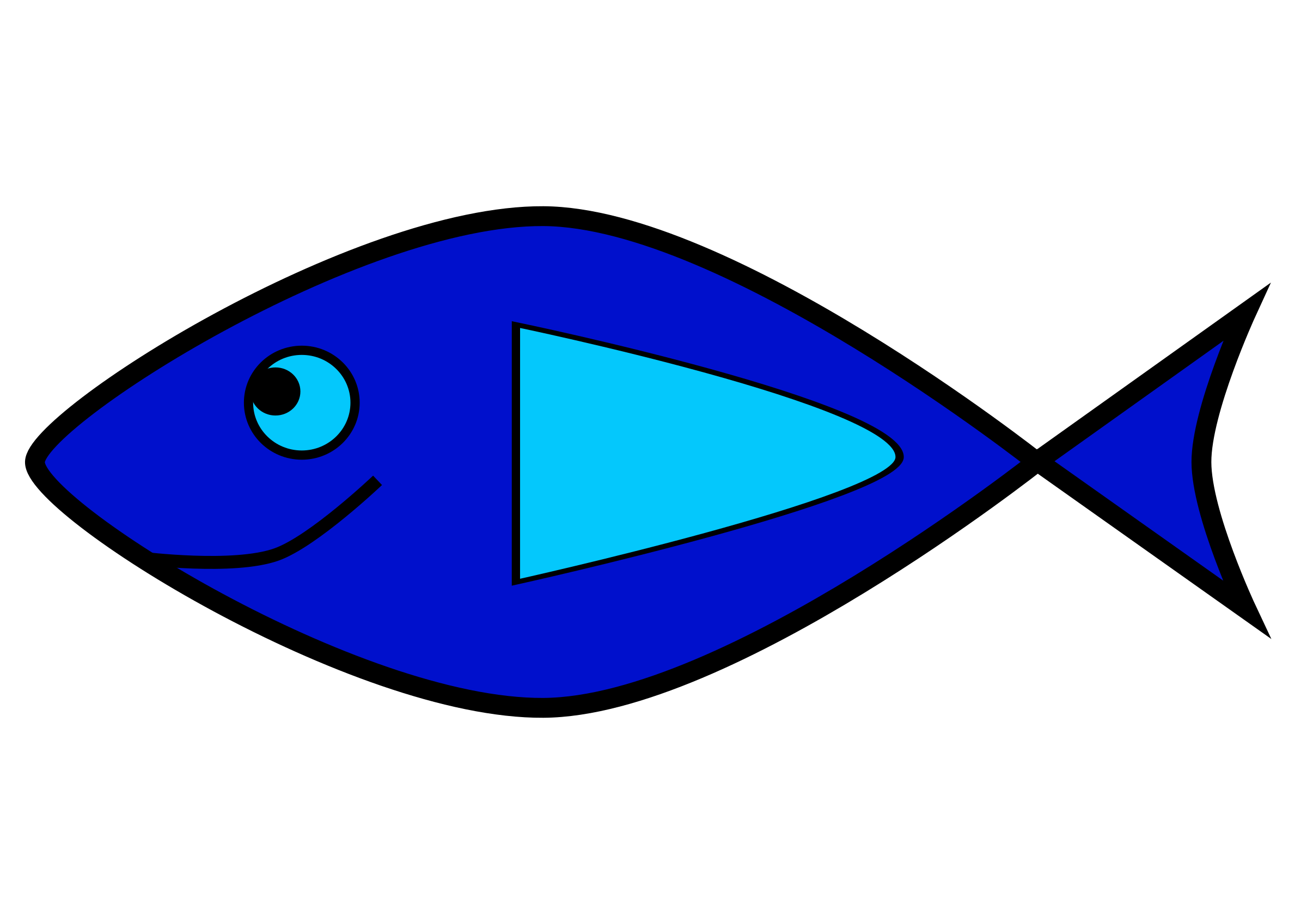 clipart fish easy