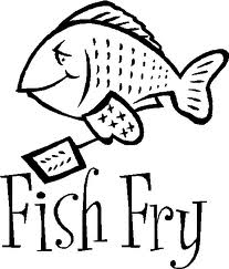 clipart fish frying