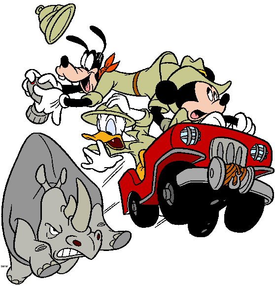 goofy clipart safari