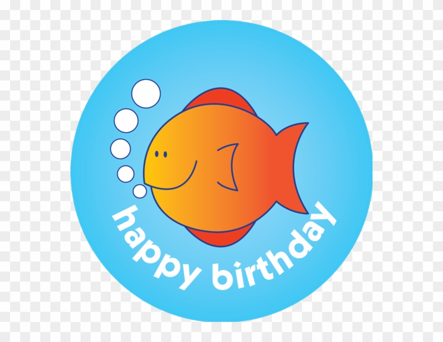 fish clipart happy birthday