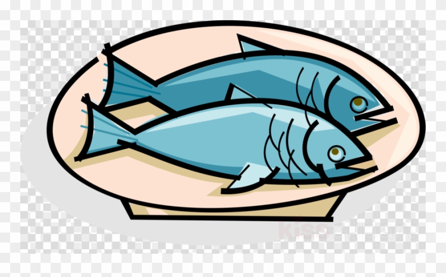 clipart fish plate