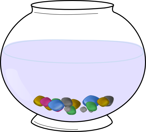 fishbowl clipart container