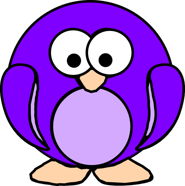 fly clipart purple