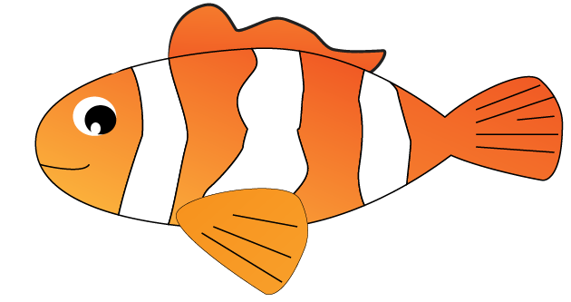 Fish clipart side view. Free graphic download clip