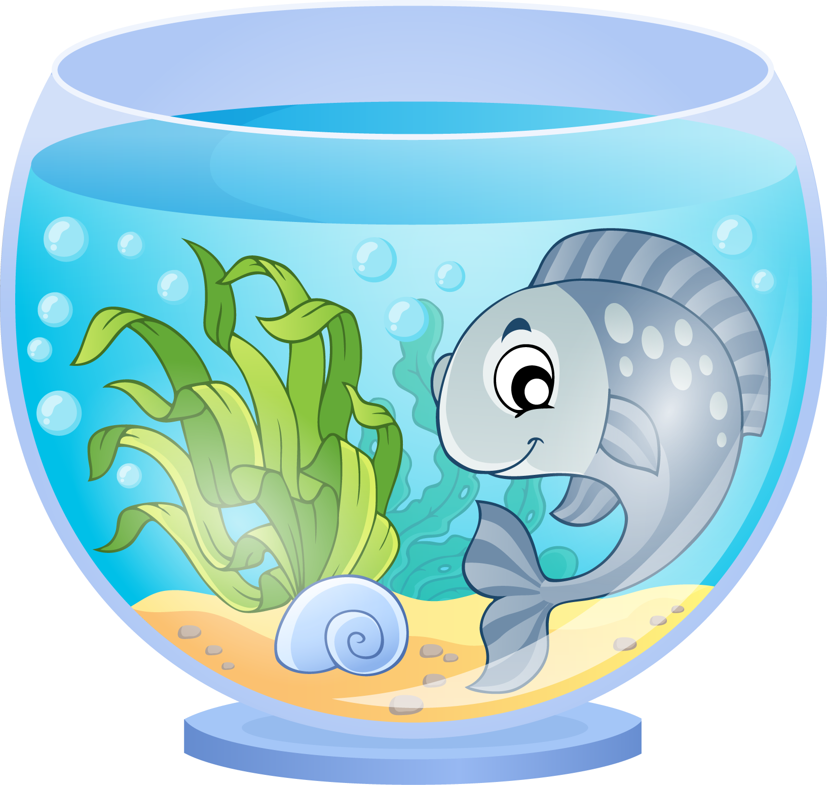 clipart fish tank