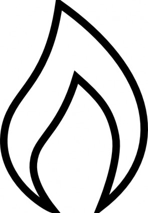 clipart flames candle flame