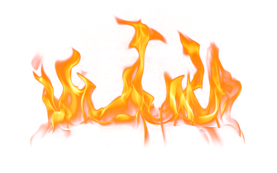 clipart flames clear background