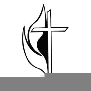 Flame clipart cross. Methodist and free images