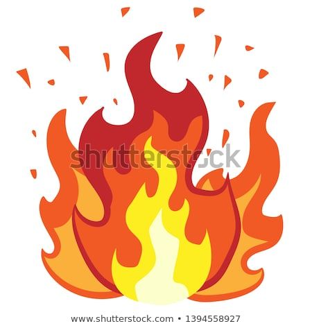 Clipart flames cute. Flame vector design logo