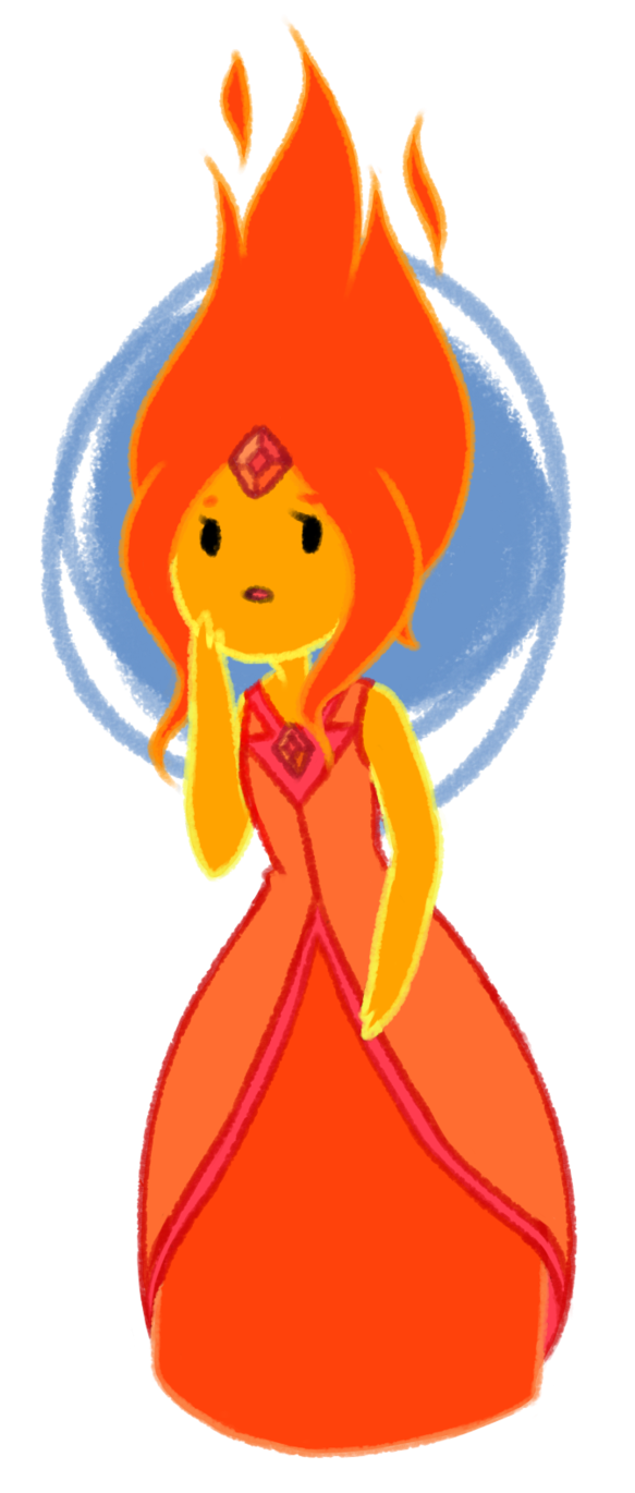 Flame princess by horributt. Flames clipart cute