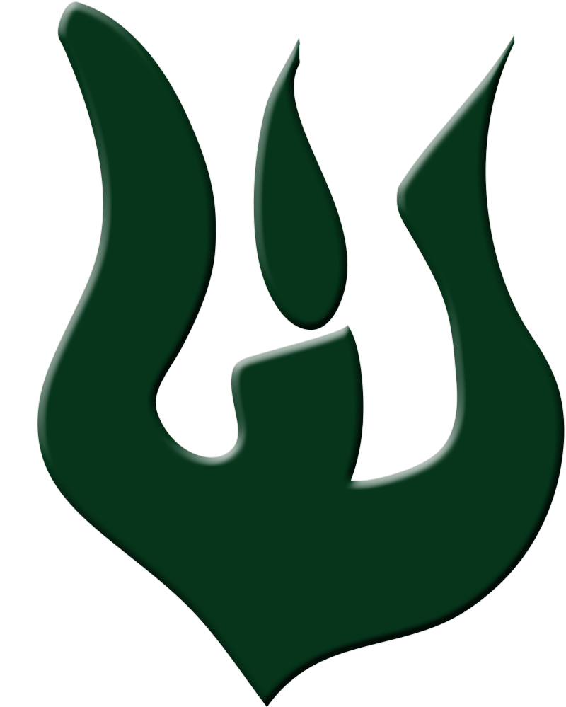 The raven flame logo. Clipart flames dove