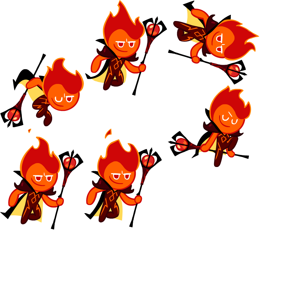Clipart flames eternal flame. Fire spirit cookie run