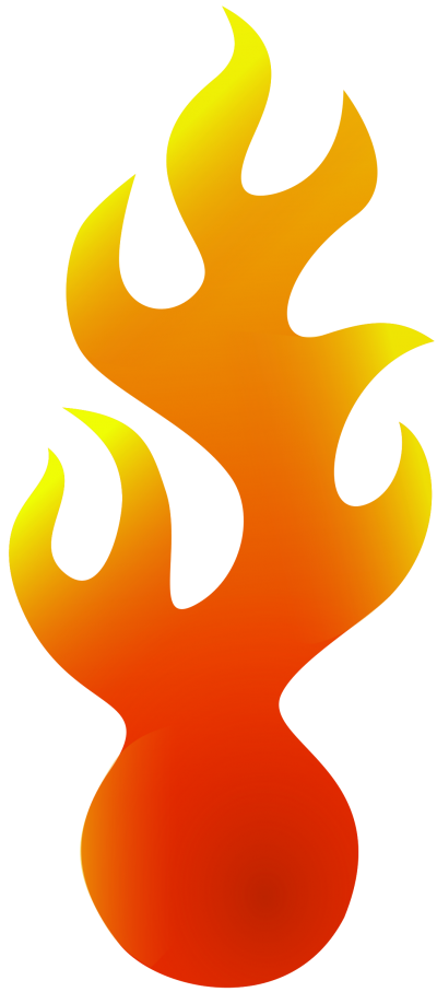 Softball clipart flame. Clipartaz free collection flames