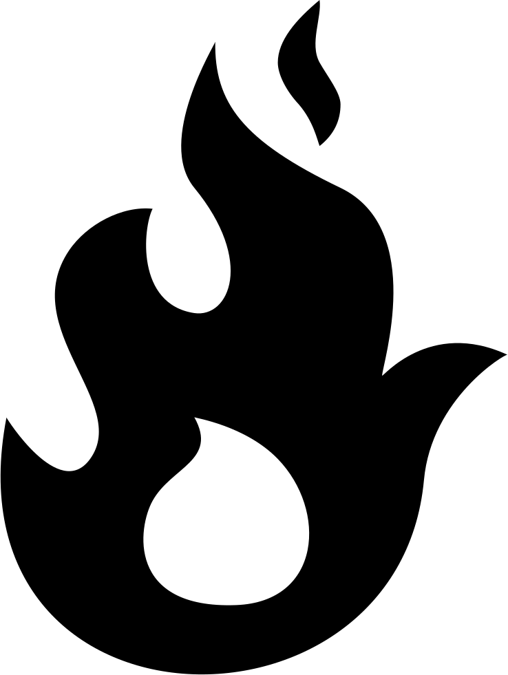Fire icon png. Flames silhouette svg free