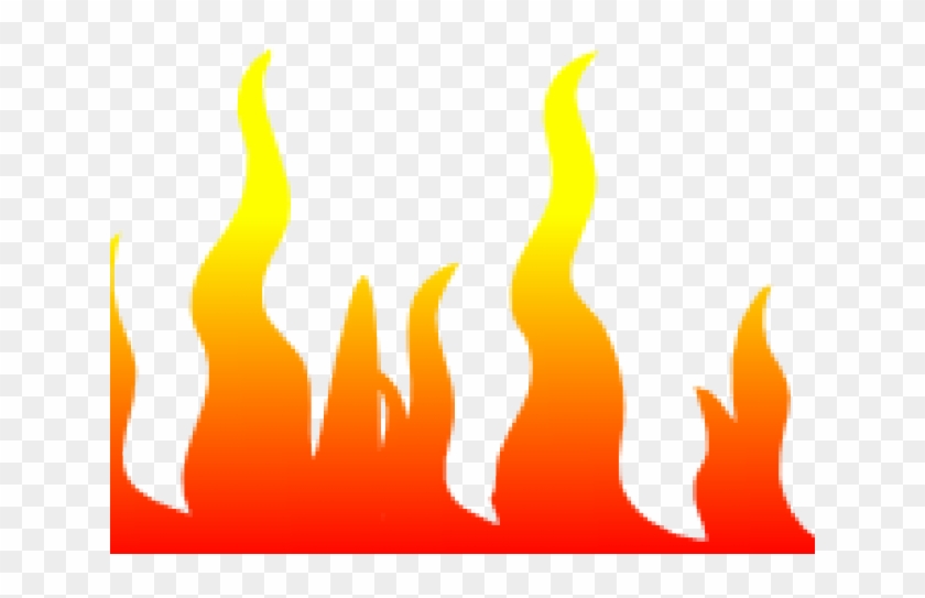 clipart flames single flame