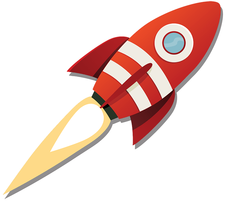 Cartoon rocket desktop backgrounds. Spaceship clipart missile launch