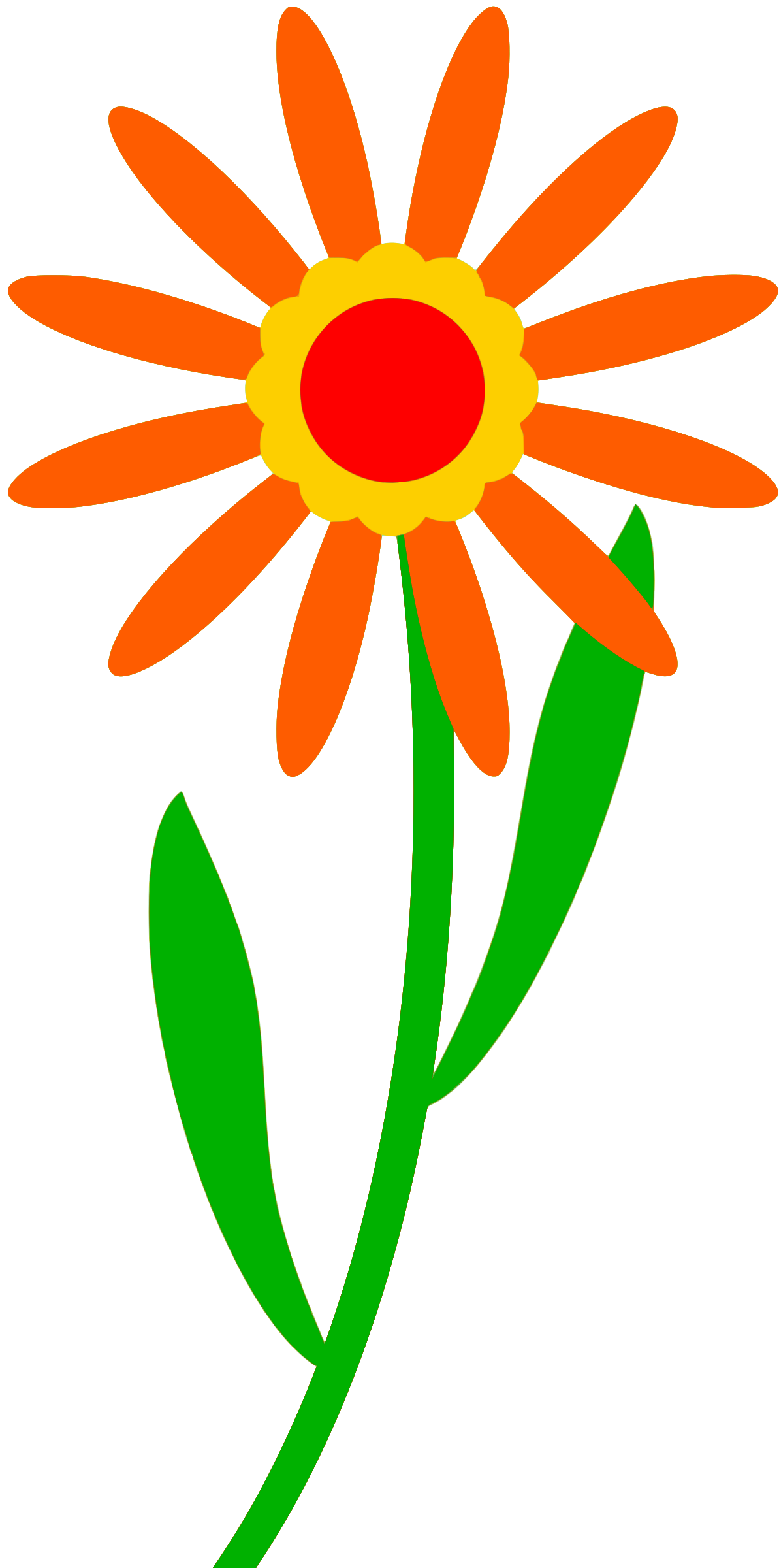 clipart flower colourful