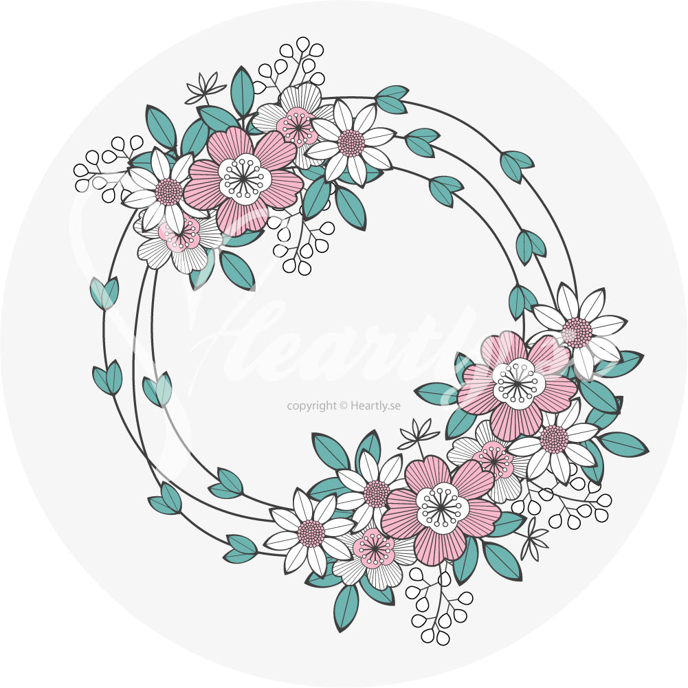 clipart flower embroidery
