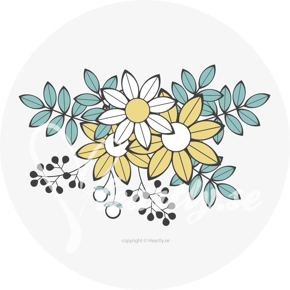 Flower clipart embroidery. Heartly se pinterest heartlyseflower