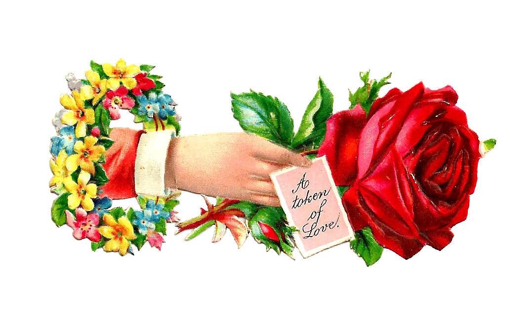 clipart flowers gift