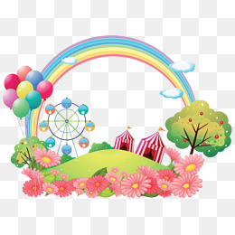 Clip art arts for. Clipart flower park