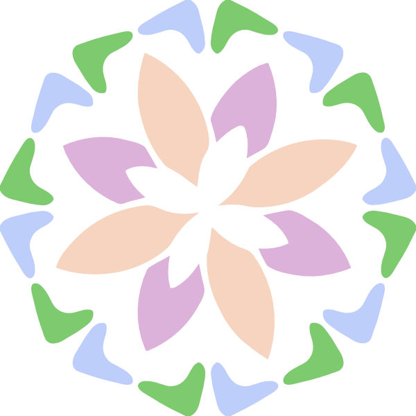 flower clipart pastel