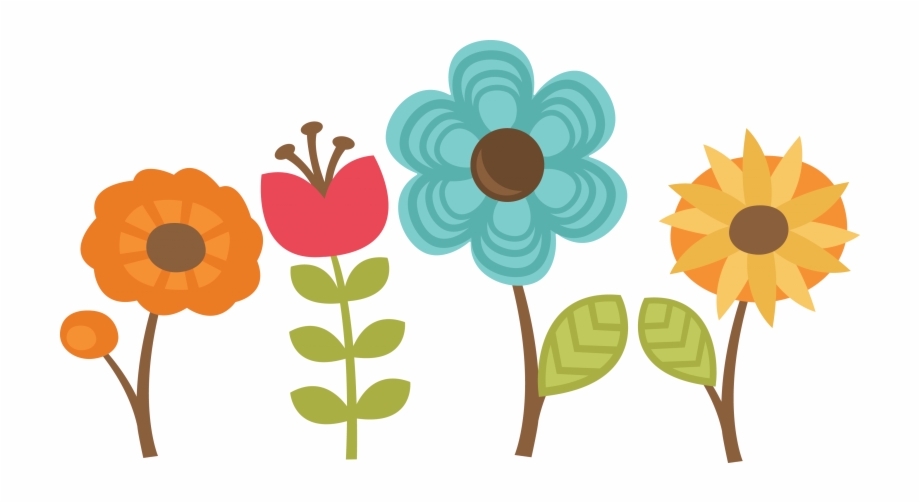 clipart flower scrapbook